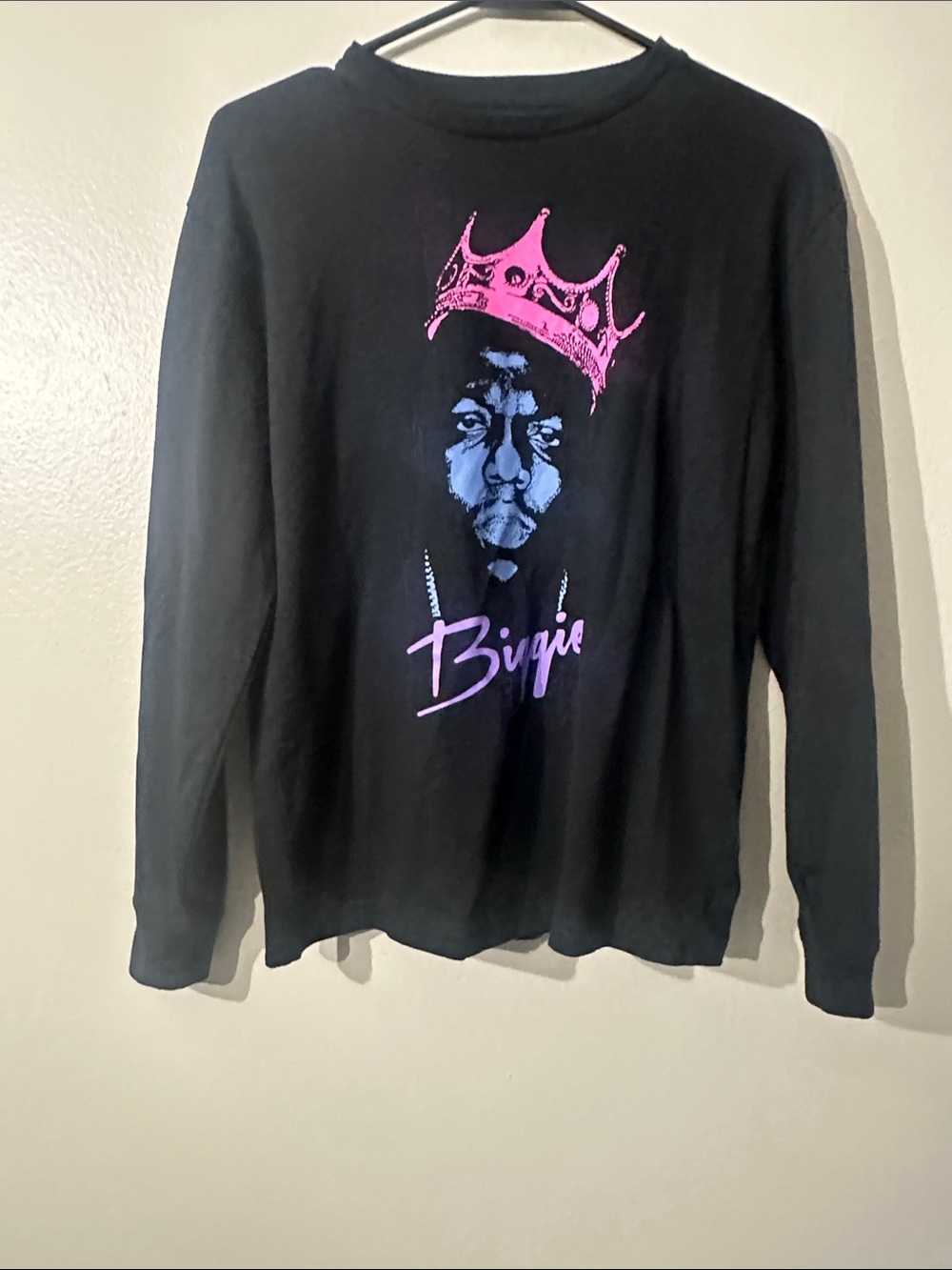 New Notorious B.I.G. Biggie Smalls Crown Photo Gap Teen Size 14/16 Hip Hop Tee